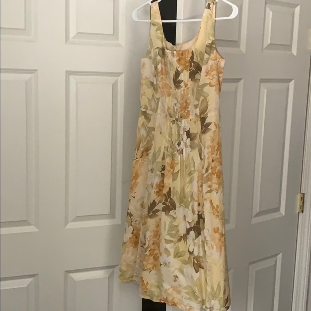 Floral midi dress